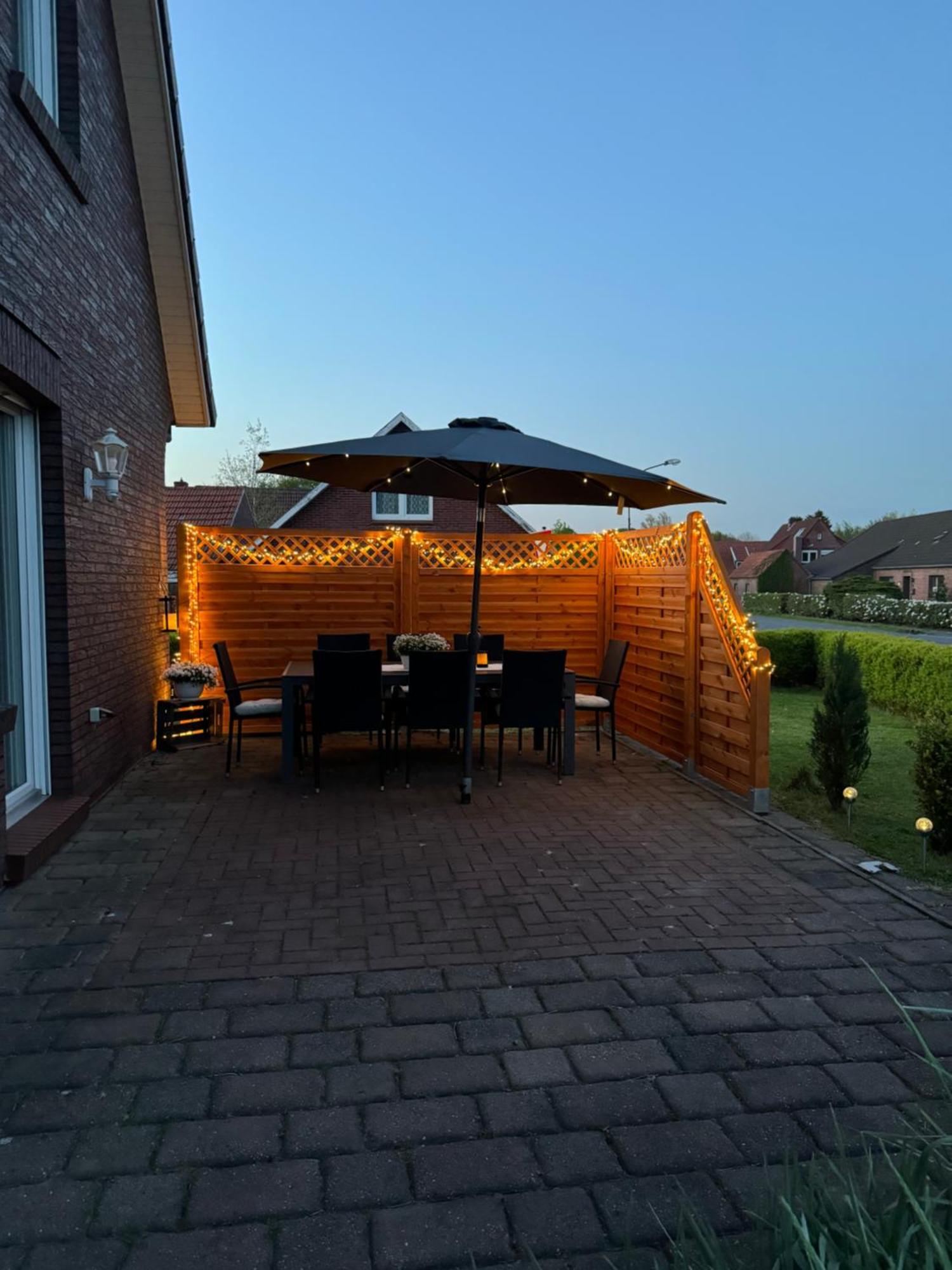Ferienhaus Meinke Burhafer Feldstrich Zewnętrze zdjęcie