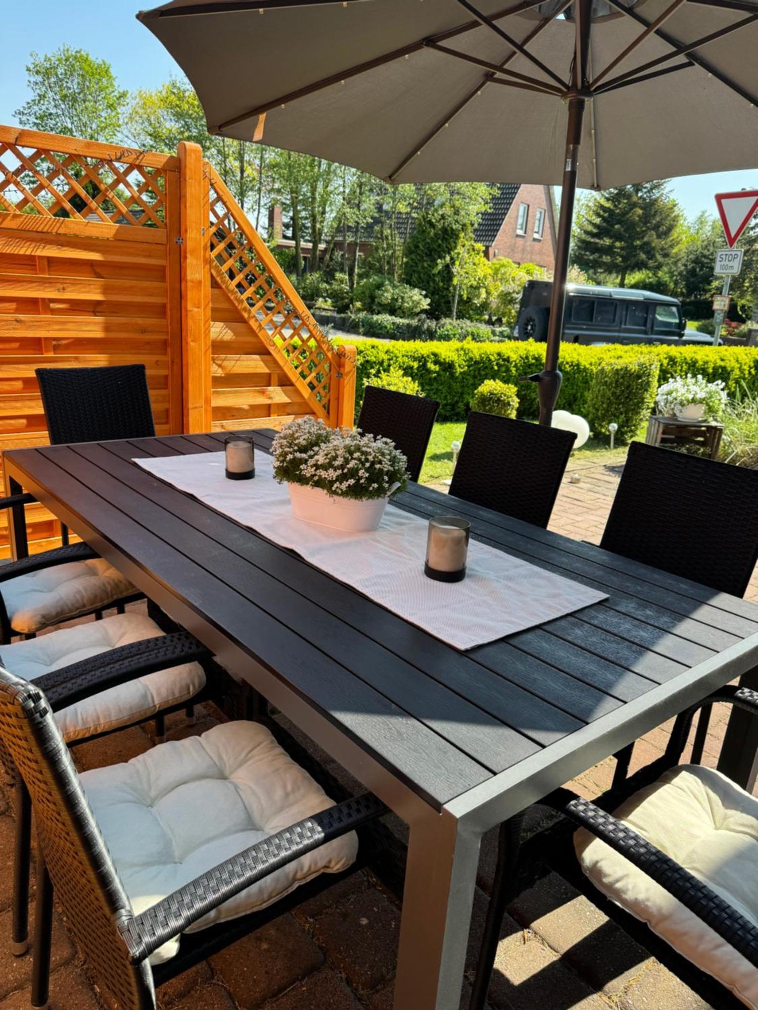 Ferienhaus Meinke Burhafer Feldstrich Zewnętrze zdjęcie